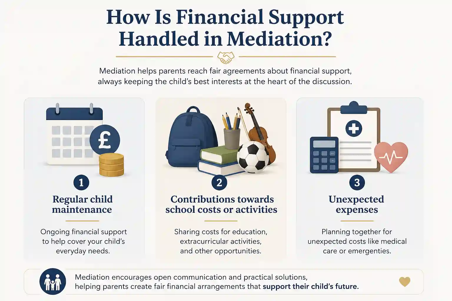 How Is Financial Support Handled in Mediation Northampton